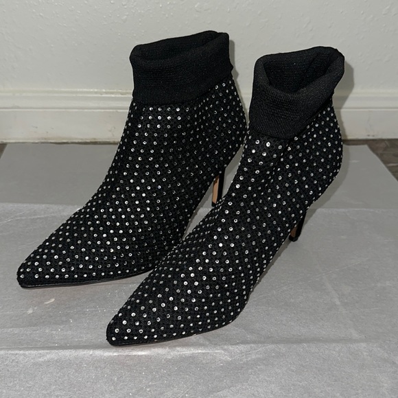 ✨NEW ROUGE RHINESTONE BOOTIES✨ - Picture 3 of 8